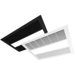 Milan Heat Fan Light White 150mm